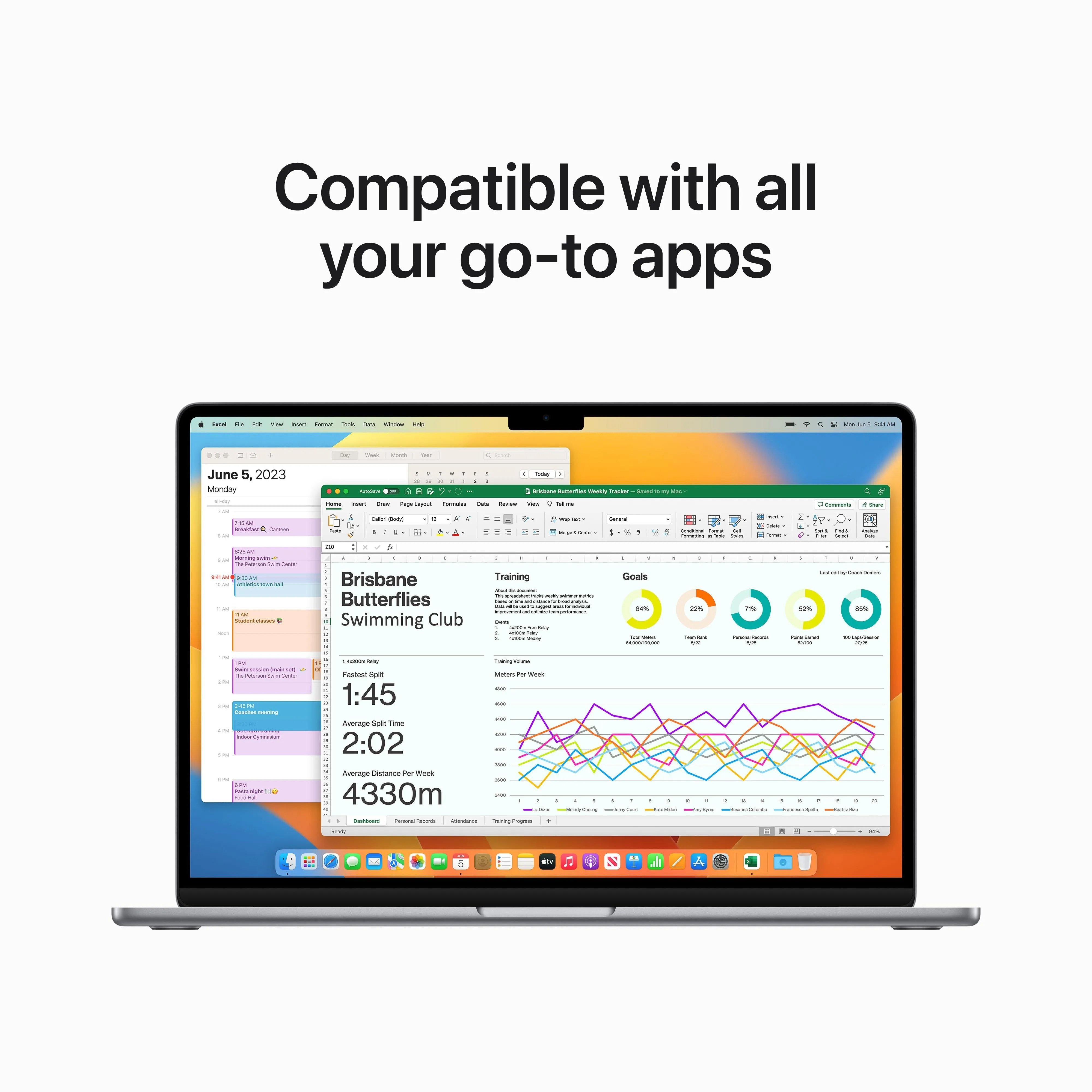 15-inch MacBook Air: Apple M2 chip with 8‑core CPU and 10‑core GPU, 256GB SSD - Space Grey