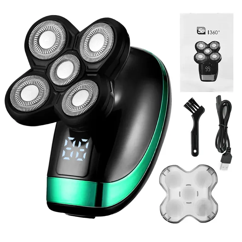 5 In 1 Men's Rechargeable Electric Shaver