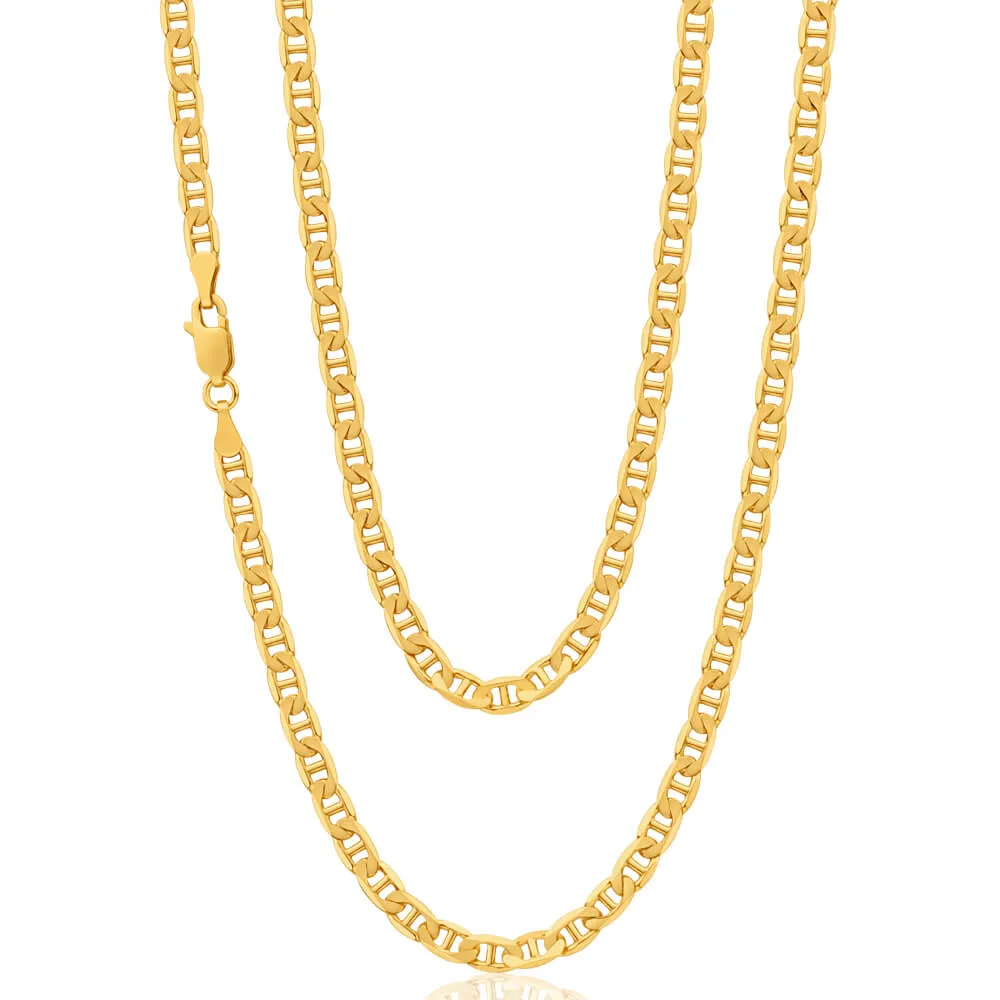 9ct Elegant Yellow Gold Anchor Chain