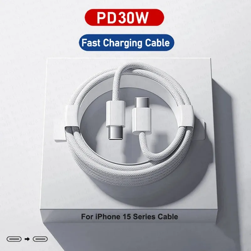 A30W iPhone Plug Charger