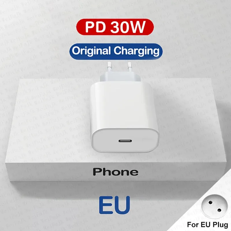 A30W iPhone Plug Charger