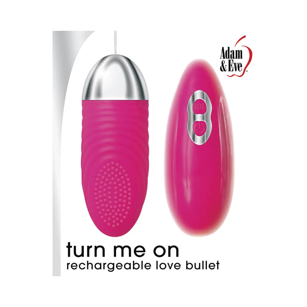 Adam & Eve Turn Me On Love Bullet - Pink