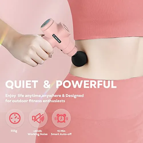 AERLANG Pink Mini Massage Gun