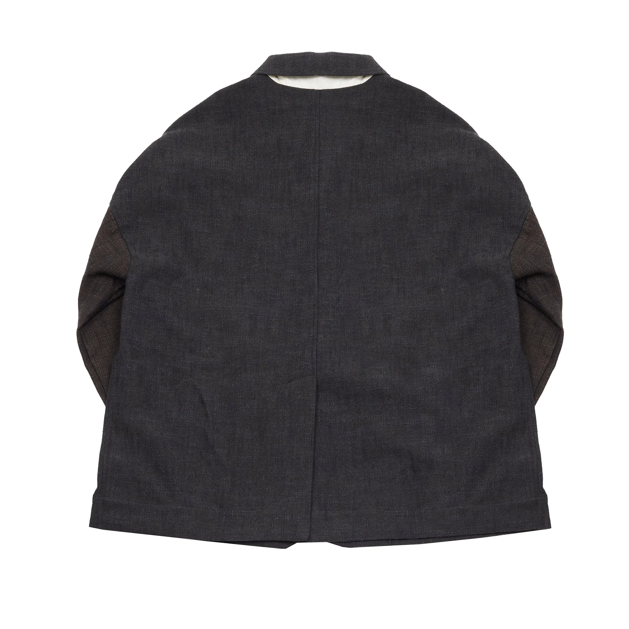 Album Di Famiglia Cotton/Wool Patch Loose Blazer