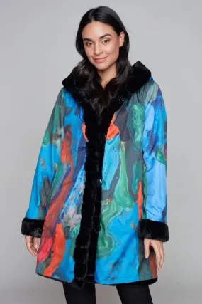 All Warm & Cozy Reversible Faux Fur Jacket