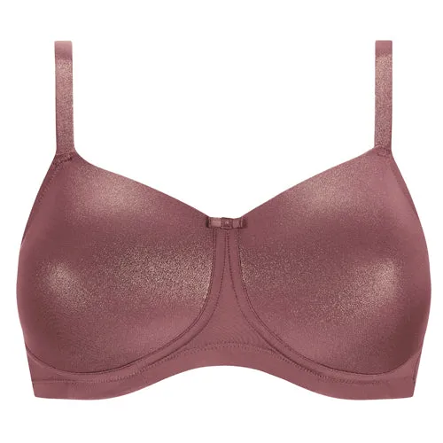 Amoena Ivy Mastectomy Bra Sparkly Rouge