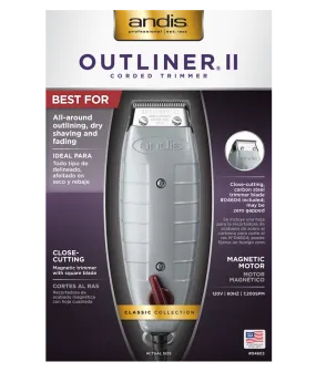 Andis Outliner II 3-Prong Corded Trimmer