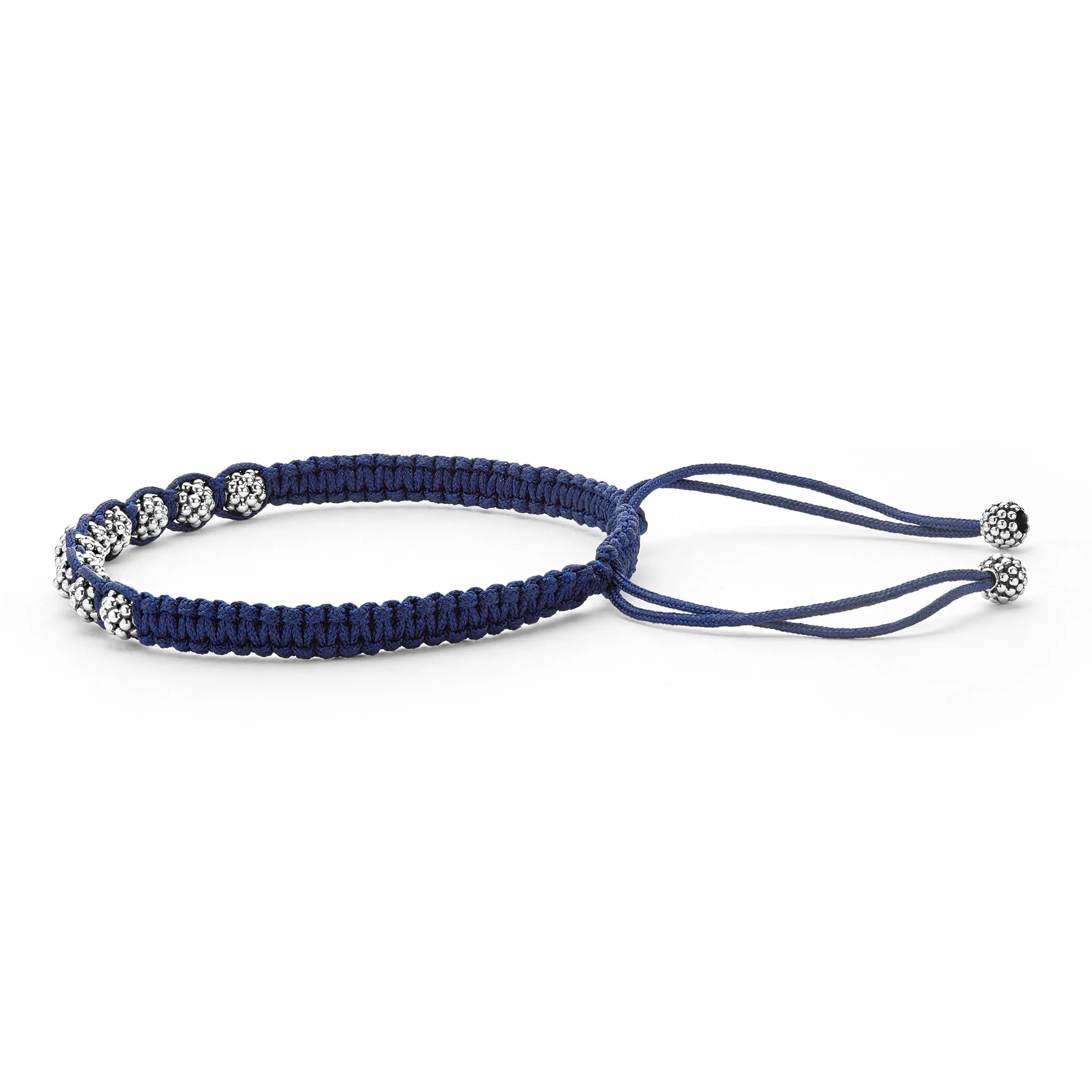 Anthem Navy Blue Macrame Bracelet