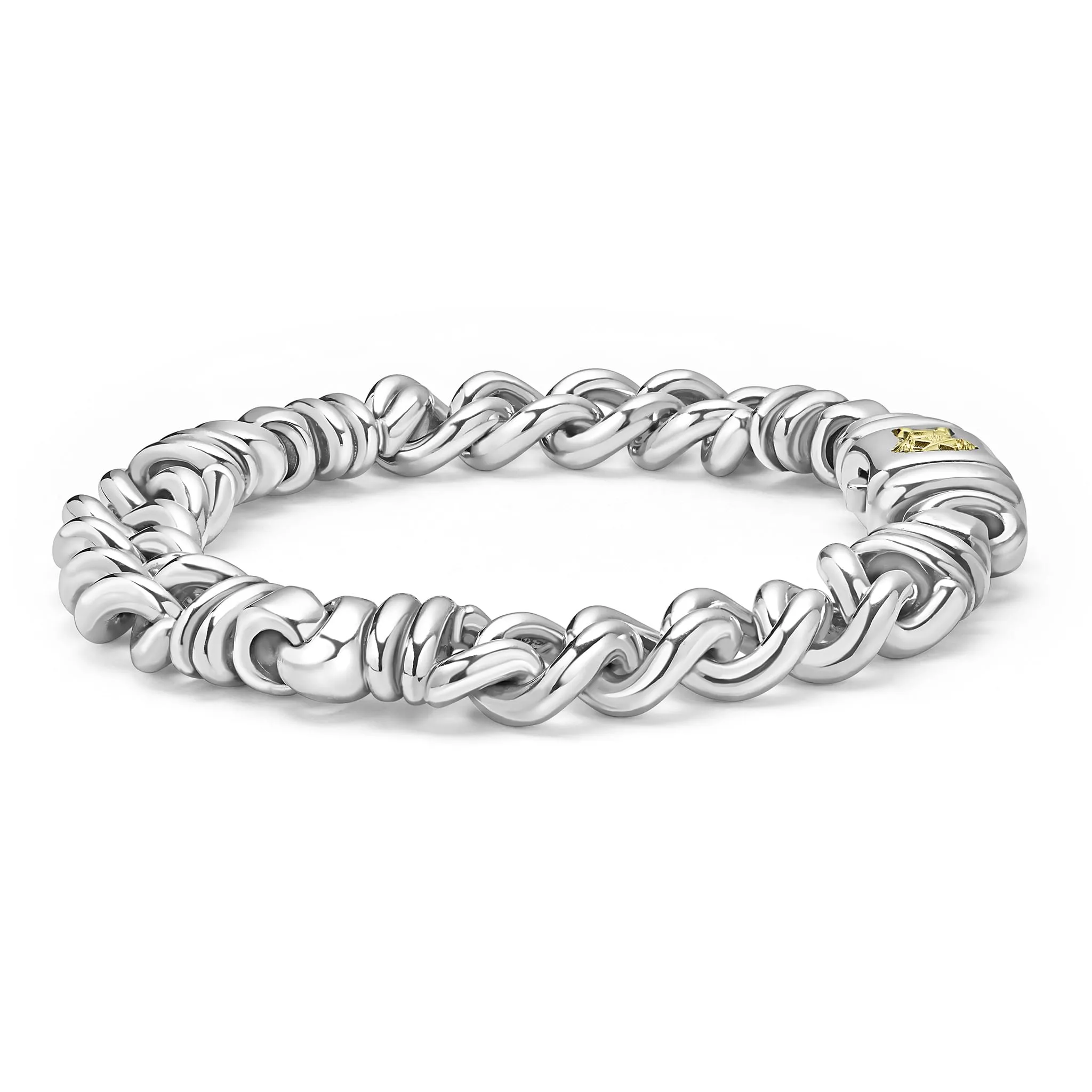 Anthem Twist Curb Chain Bracelet | 12mm