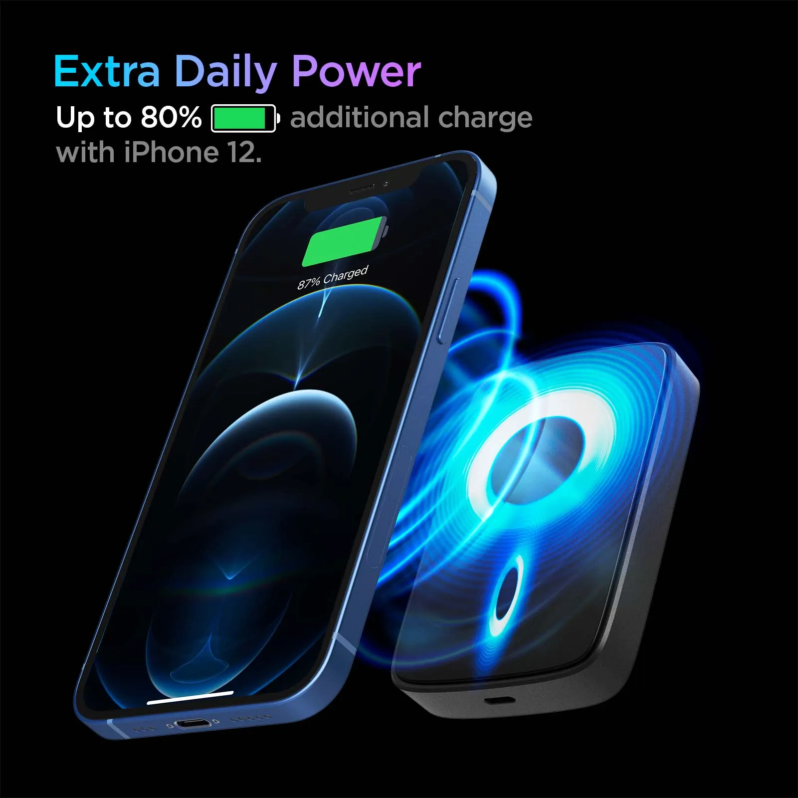 ArcHybrid 7.5W Portable Wireless Charger | PH2100 (MagFit)