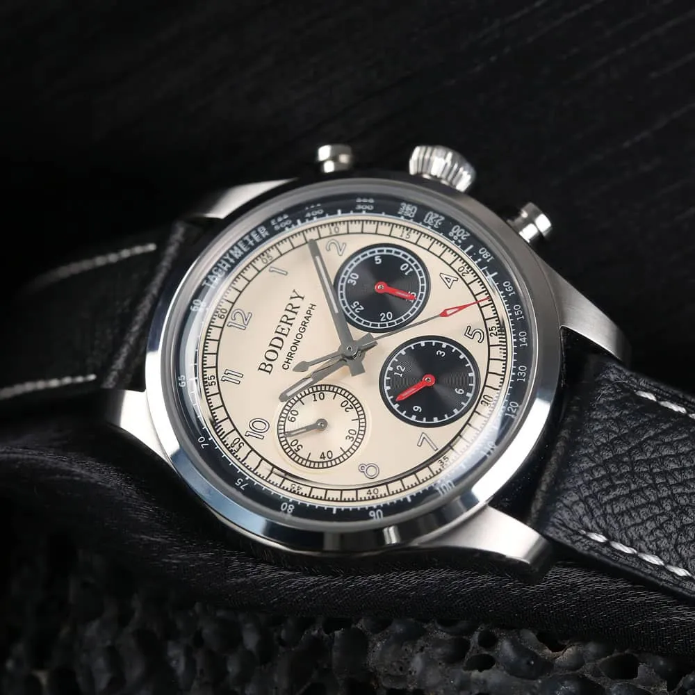 ASYMMETRY - Mechanical Chronograph with Domed Sapphire Crystal | Khaki