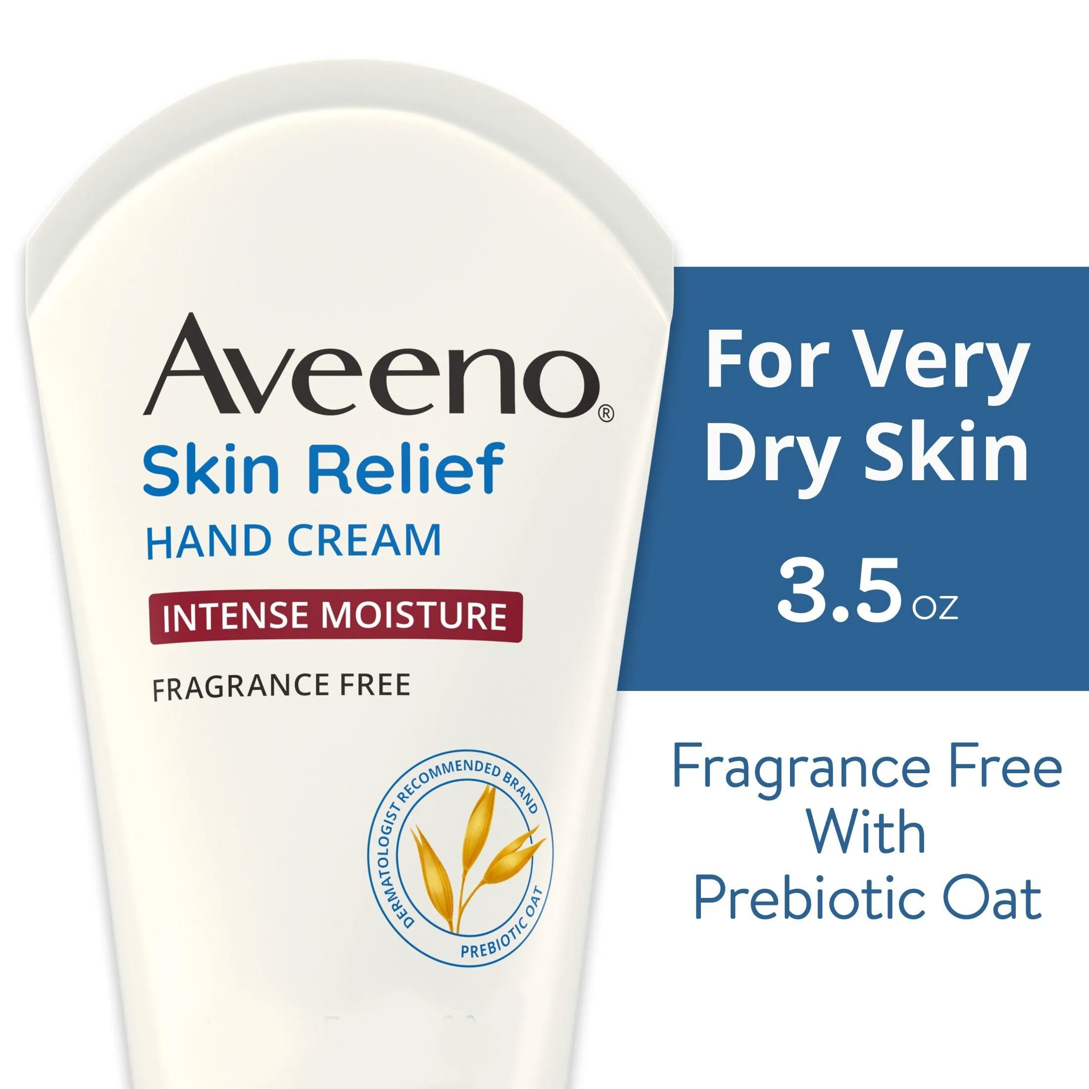 Aveeno Skin Relief Intense Moisture Hand Cream with Prebiotic Oat - 3.5oz