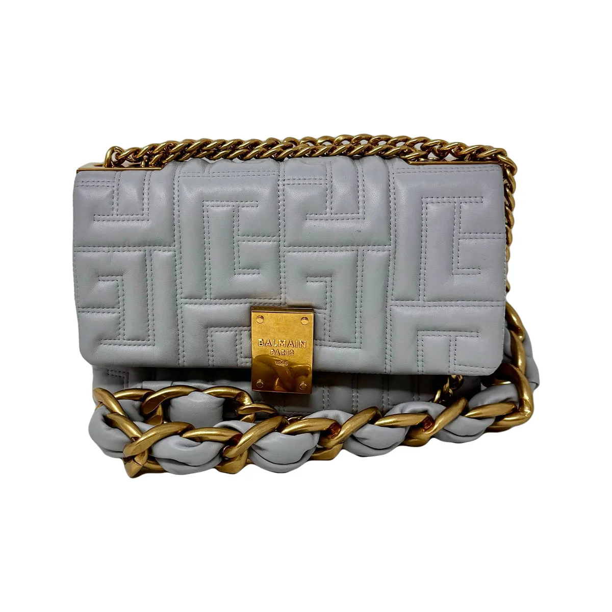 Balmain Quilted Crossbody Bag