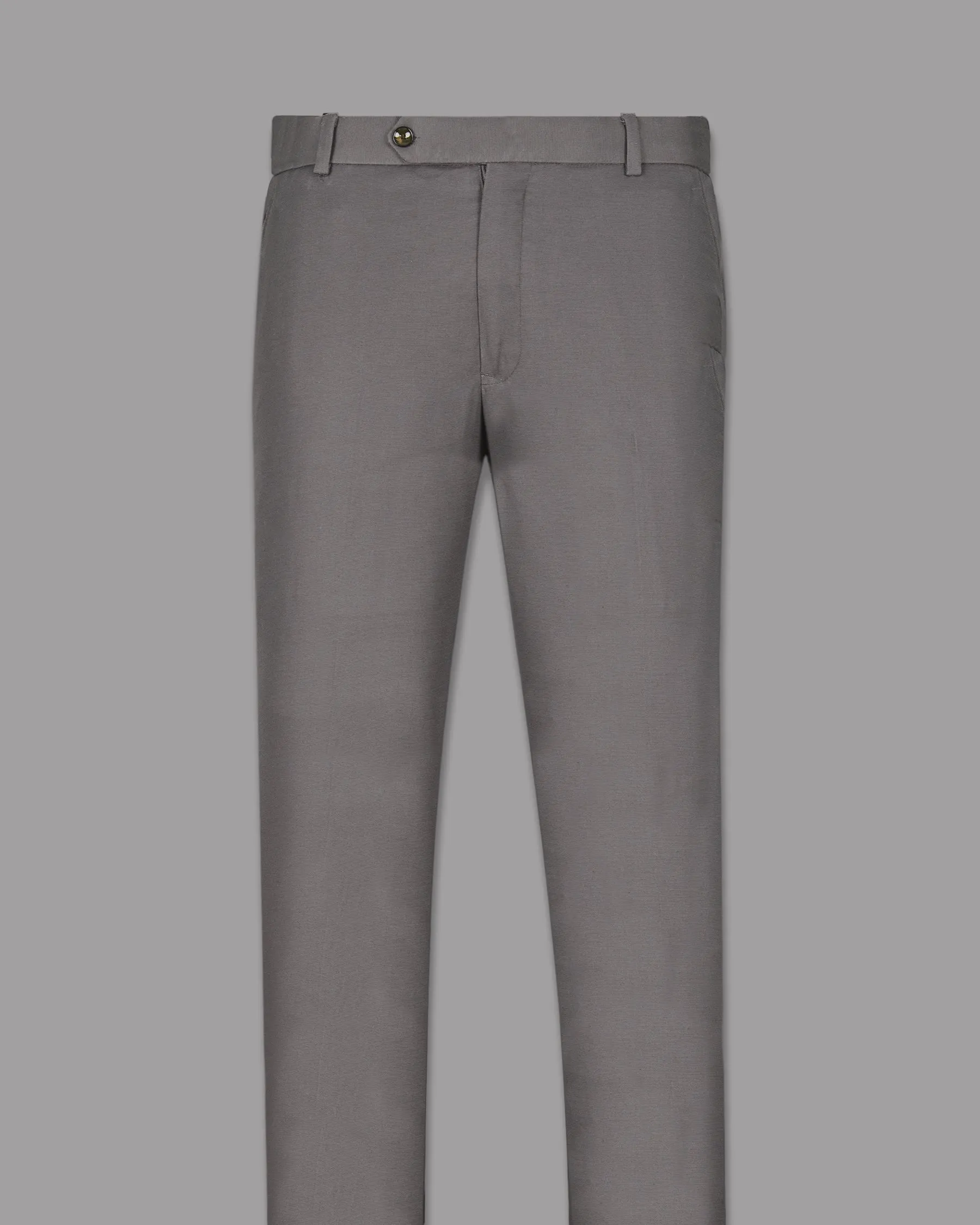 Bright Grey Premium Cotton Suit