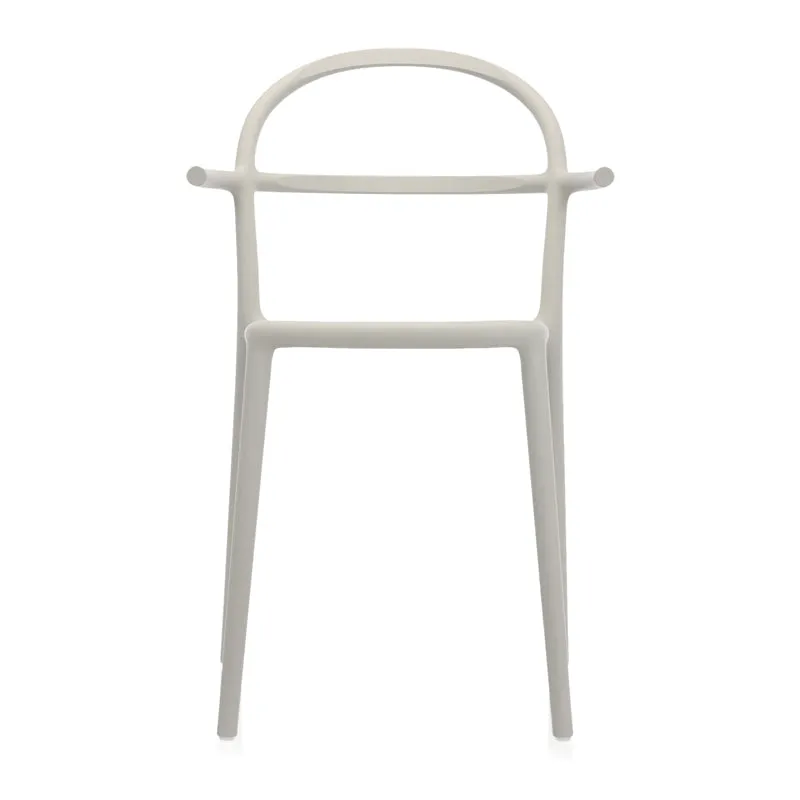 C Chair in Grey, Set of 2