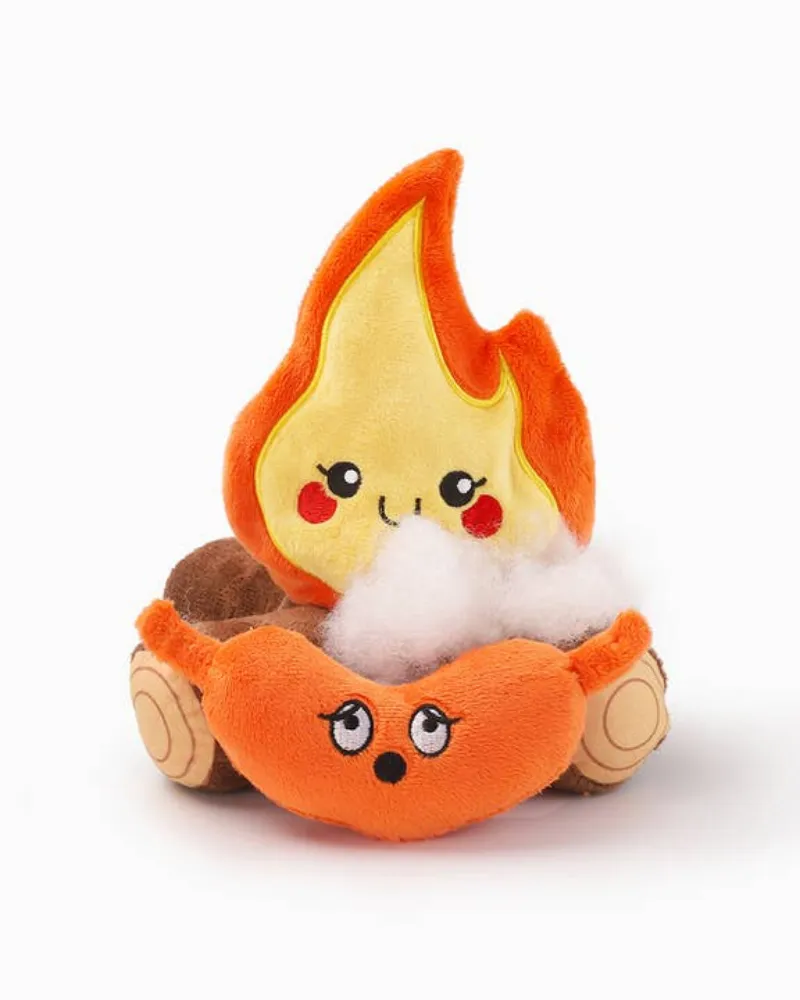 Campfire Plush Squeaky Dog Toy