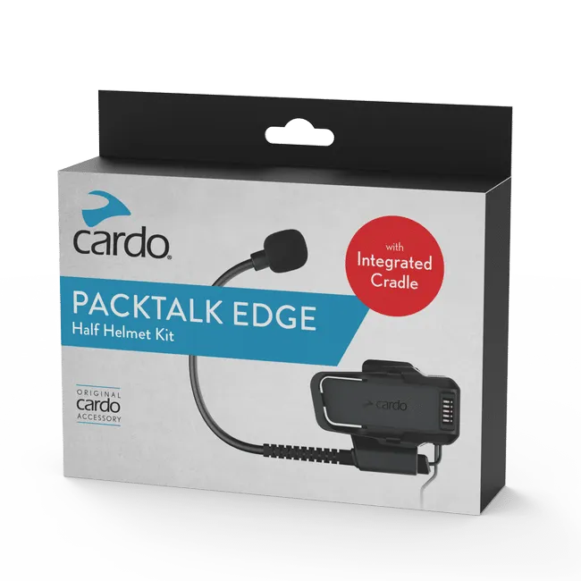 Cardo PT Edge Half Helmet Kit