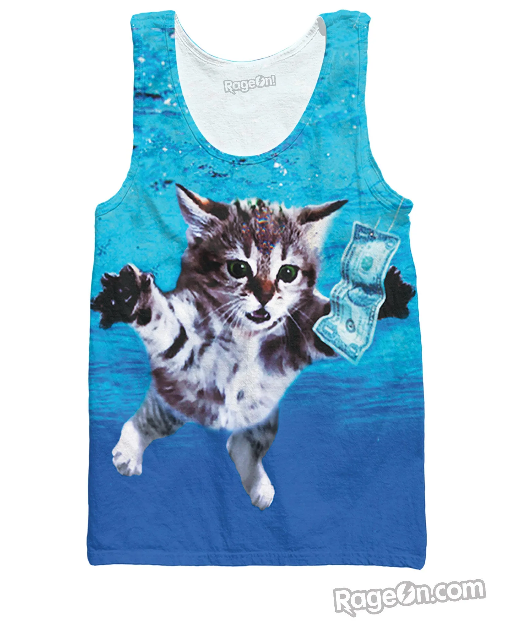 Cat Cobain Tank Top