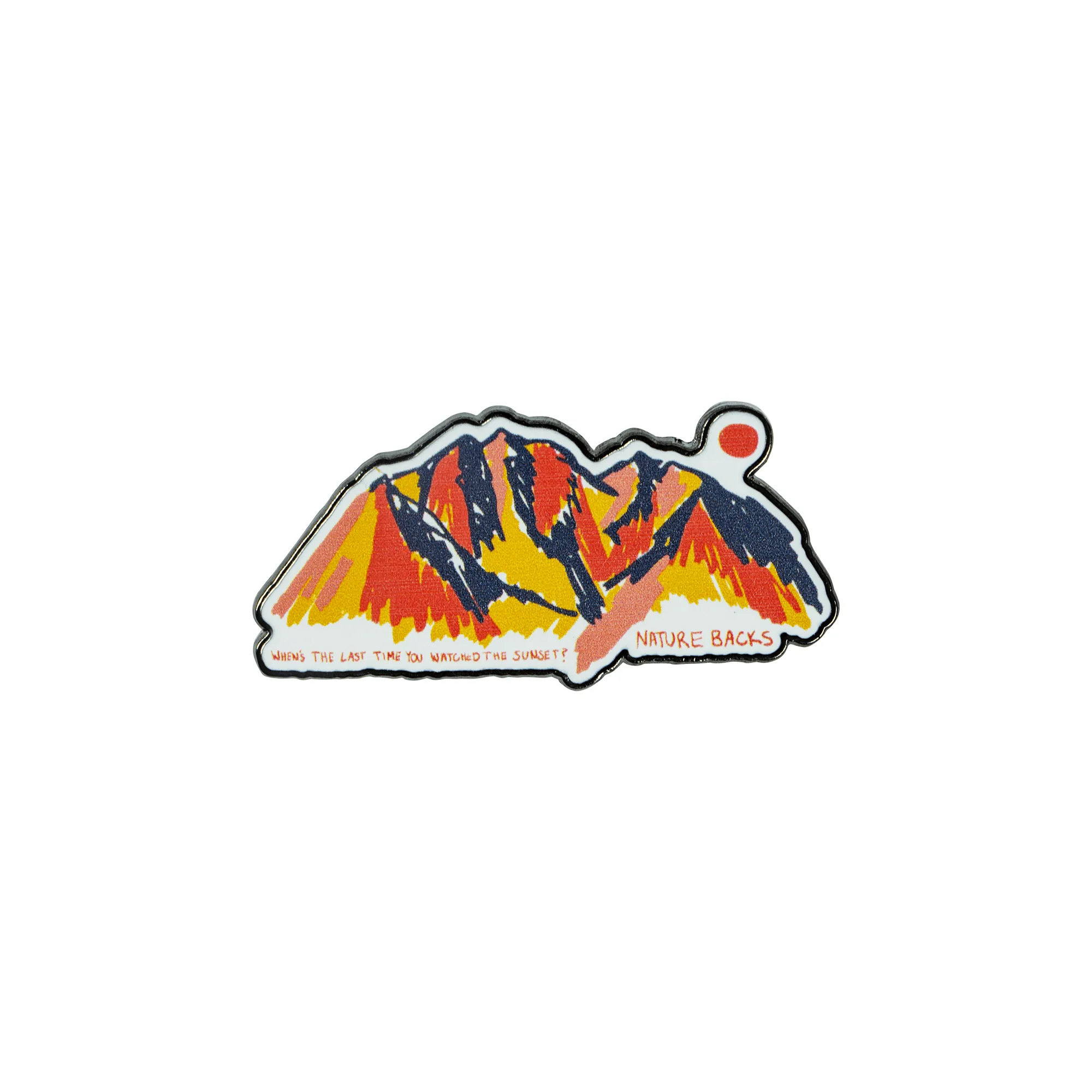 Catch a Sunset  -  Enamel Pin