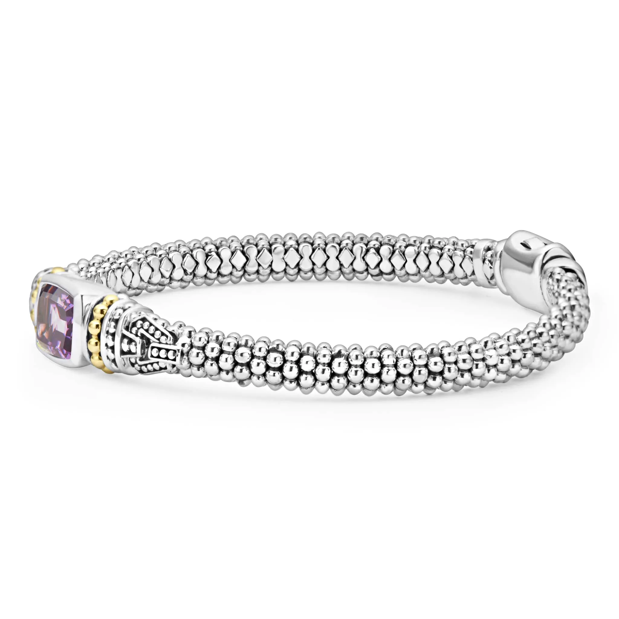 Caviar Color Amethyst Caviar Bracelet | 6mm