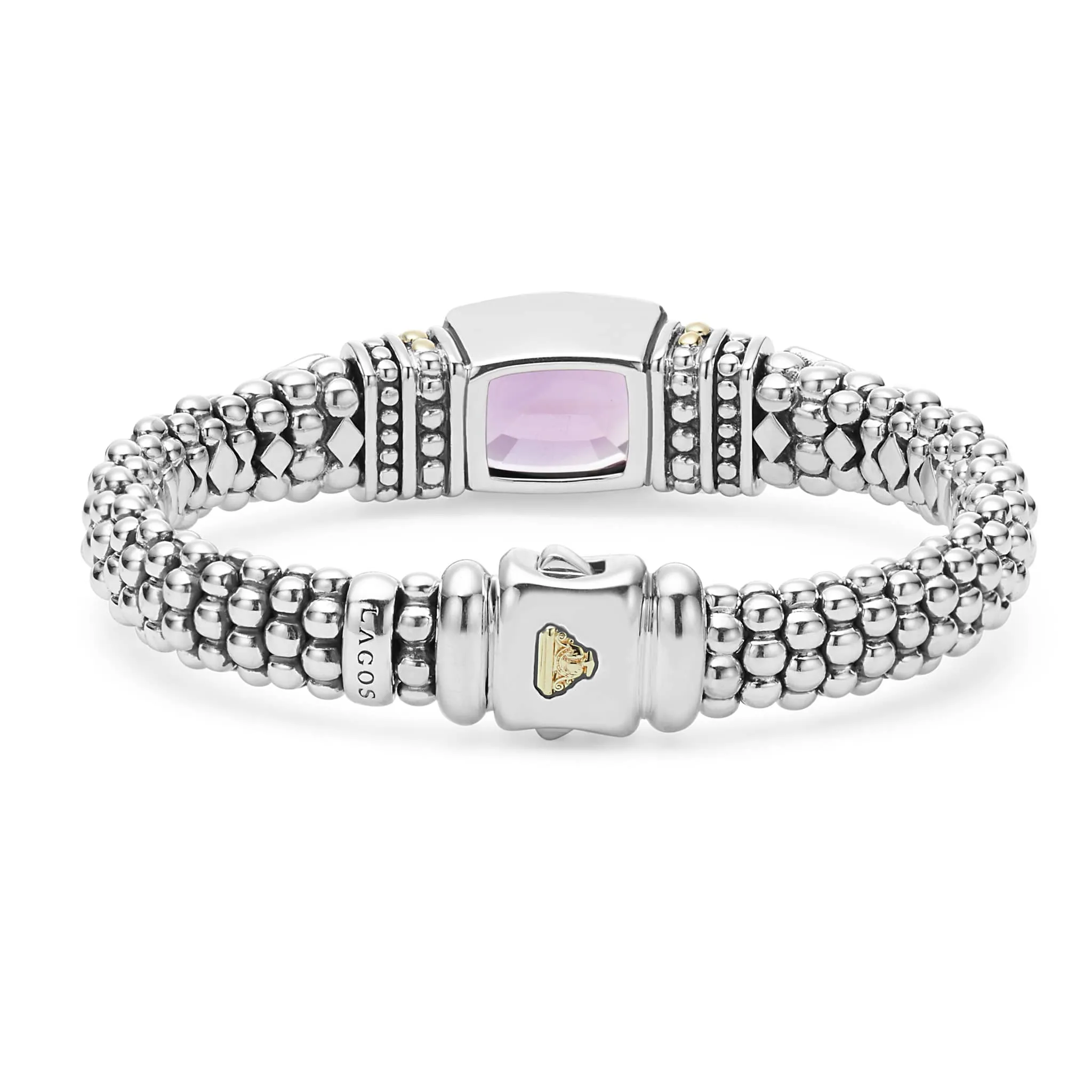 Caviar Color Amethyst Caviar Bracelet | 9mm