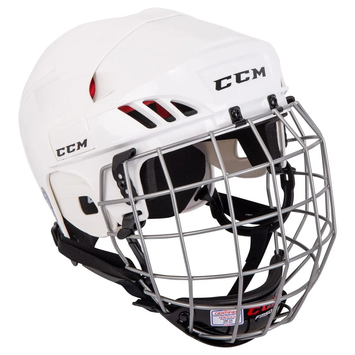 CCM HT50 Hockey Helmet Combo