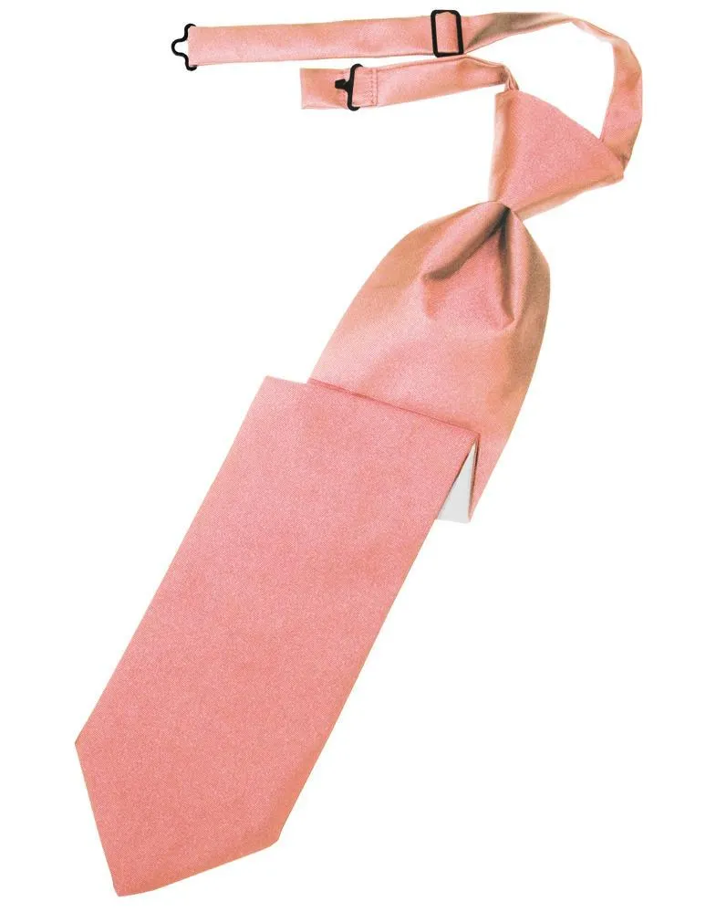 Coral Reef Luxury Satin Necktie