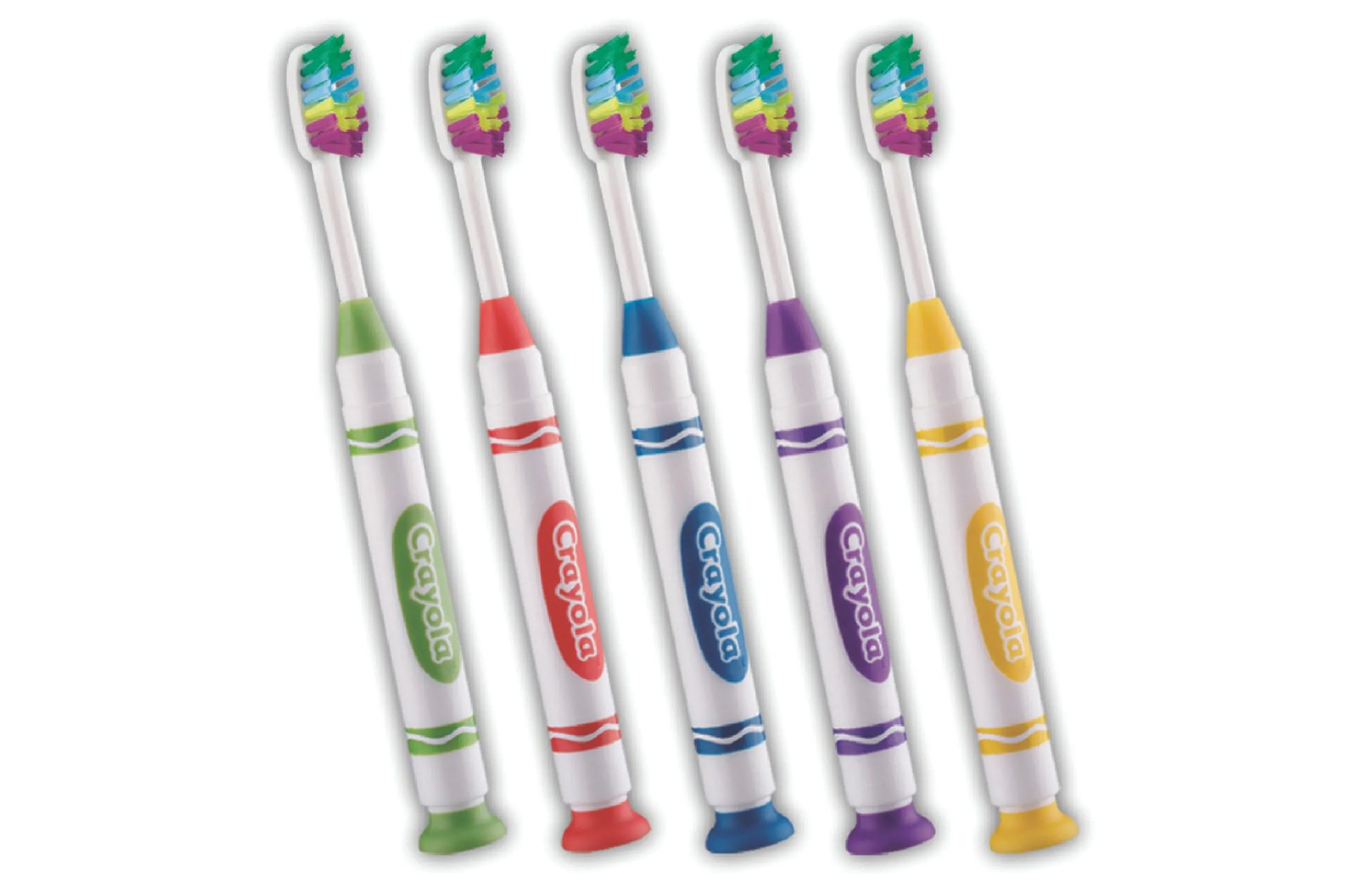 Crayola Neon Marker Suction Cup Toothbrush