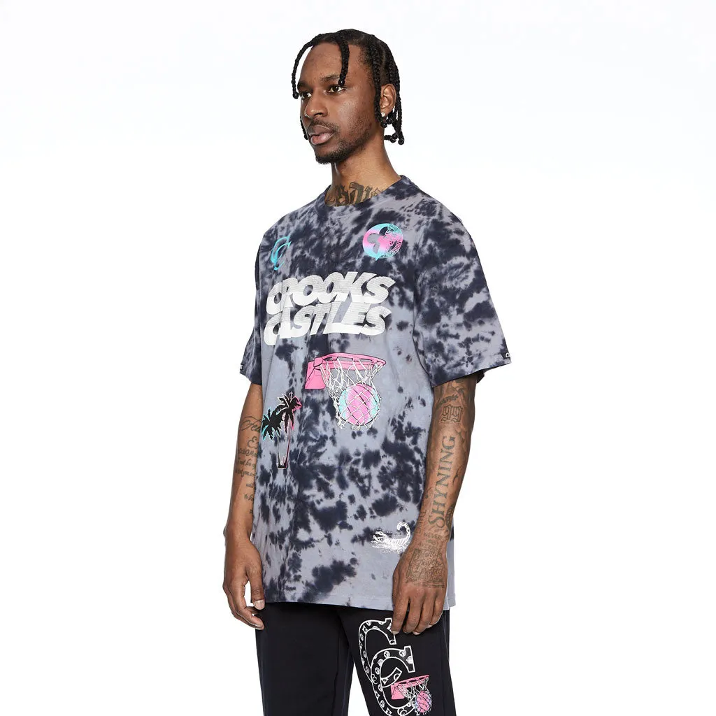 Crooks & Castles Miami City Tie Dye Tee