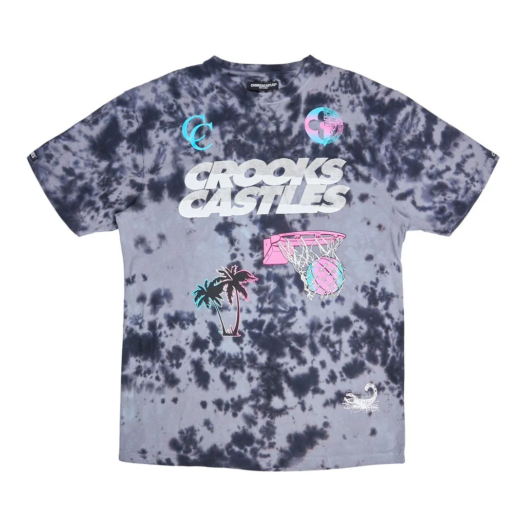 Crooks & Castles Miami City Tie Dye Tee