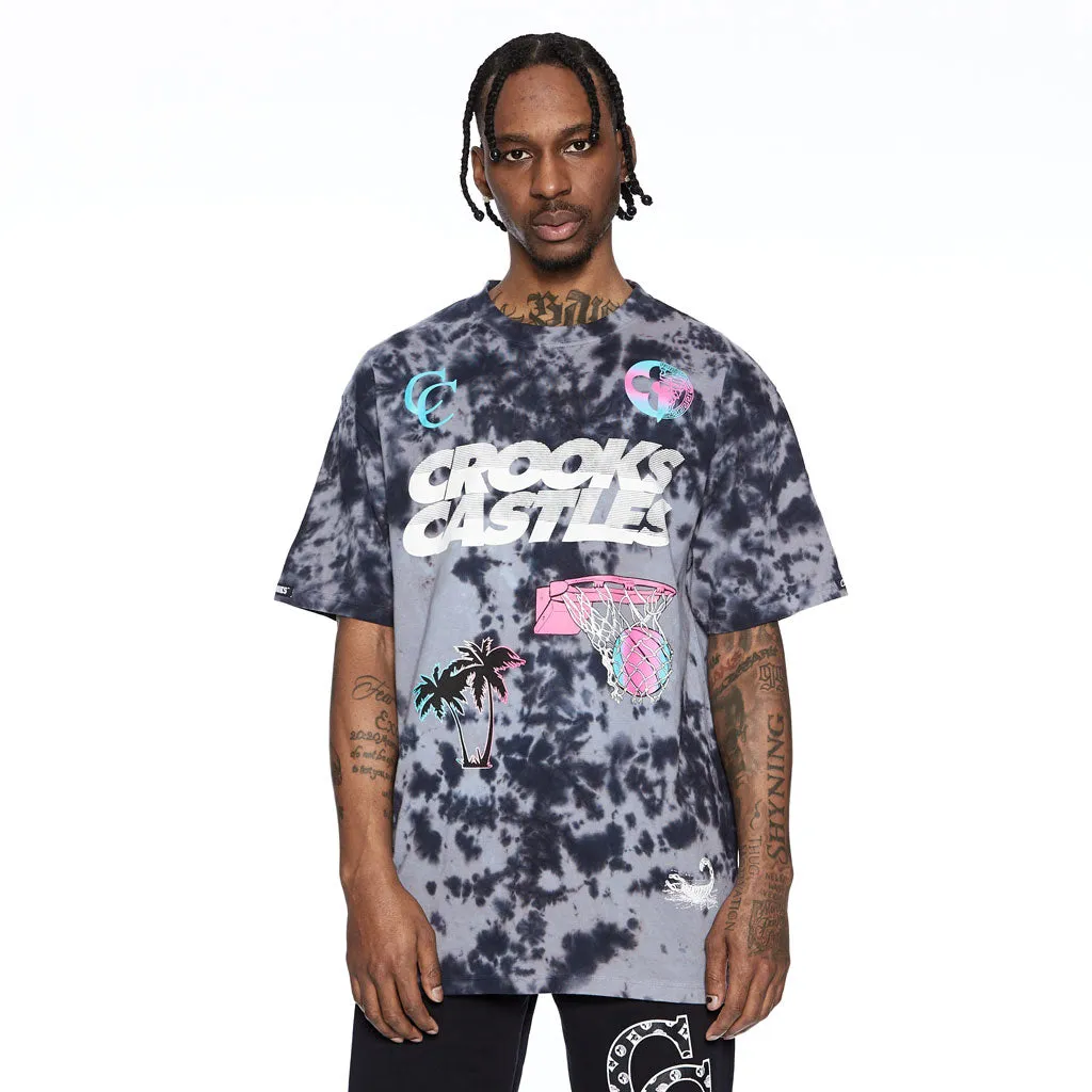 Crooks & Castles Miami City Tie Dye Tee