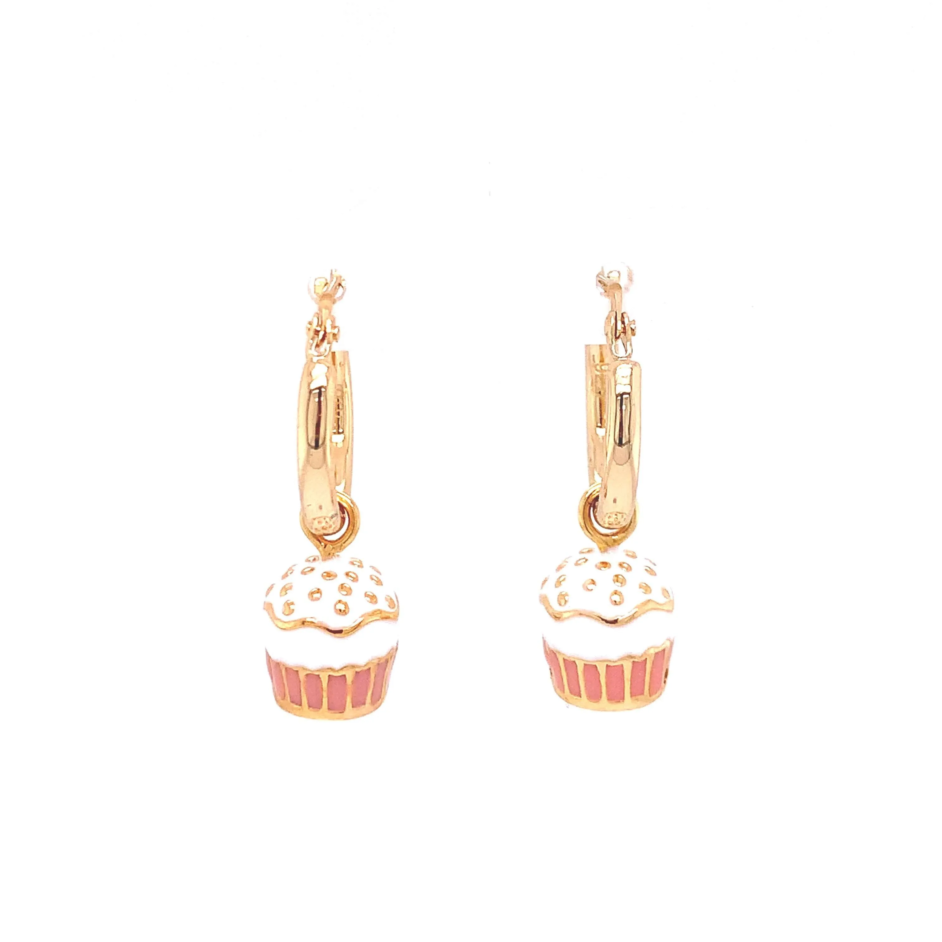 Cupcake Hanging Earrings