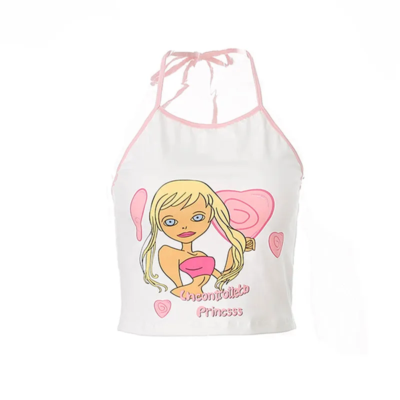 Cute cartoon vest PL50454