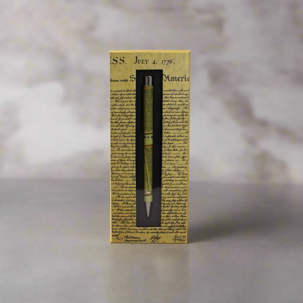 Declaration of Independence Pen in Gift Box