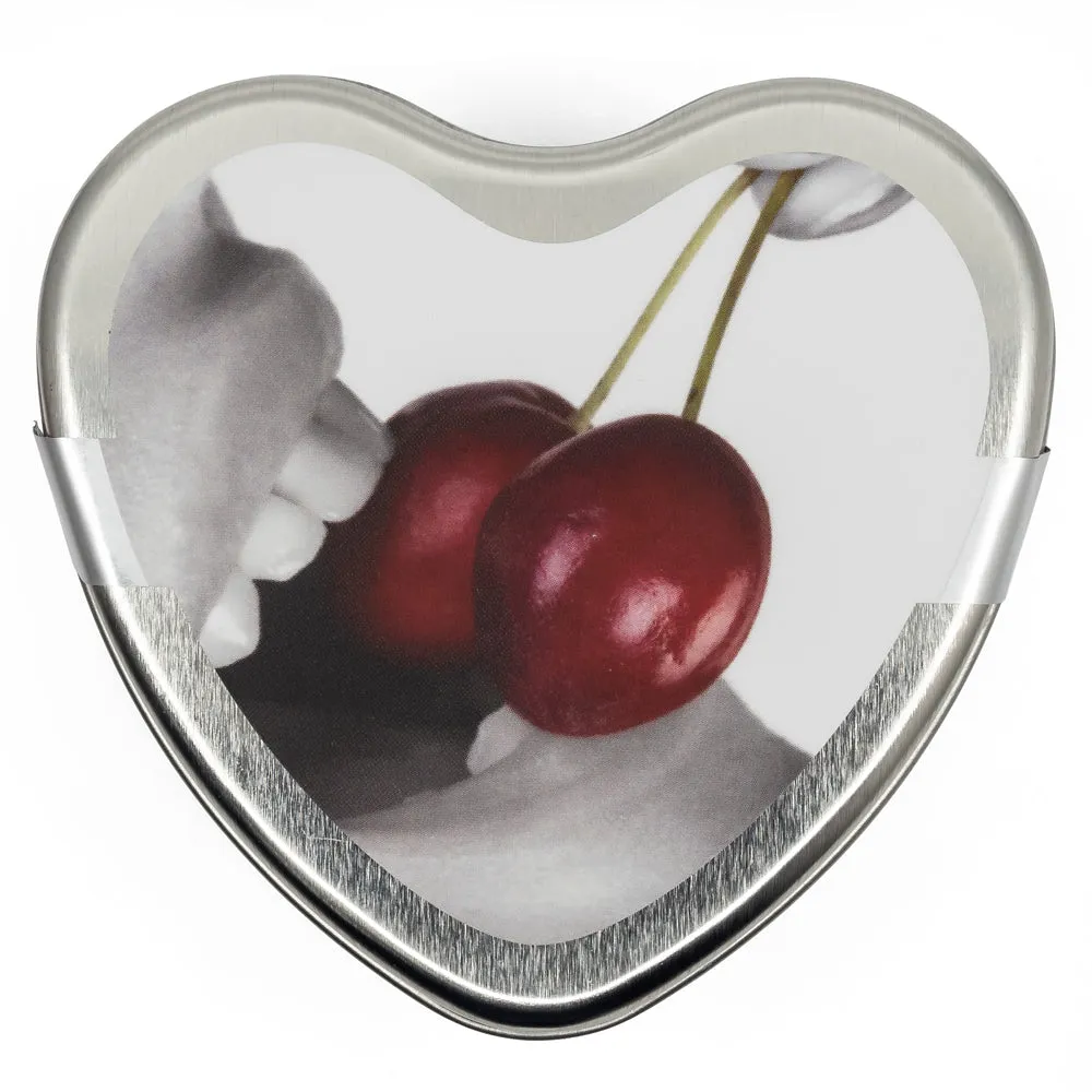 Earthly Body Edible Massage Candle - Cherry Flavour