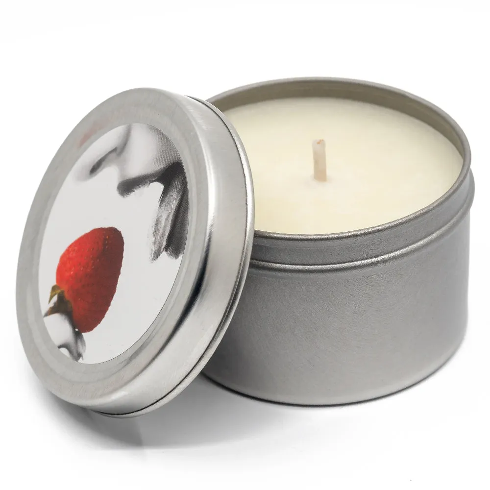 Earthly Body Edible Massage Candle Threesome