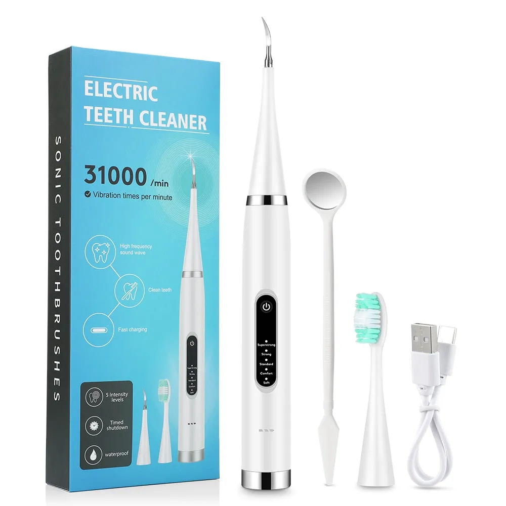 Electric Plaque Cleaner Teeth Whitening Oral Care