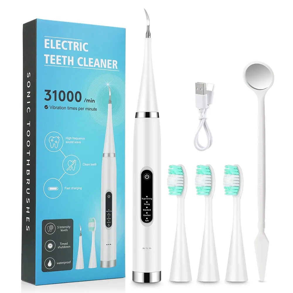 Electric Plaque Cleaner Teeth Whitening Oral Care