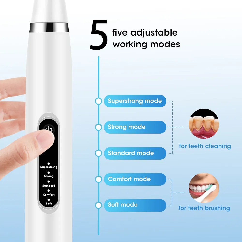 Electric Plaque Cleaner Teeth Whitening Oral Care