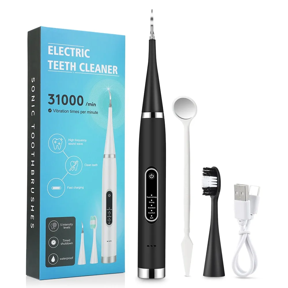 Electric Plaque Cleaner Teeth Whitening Oral Care