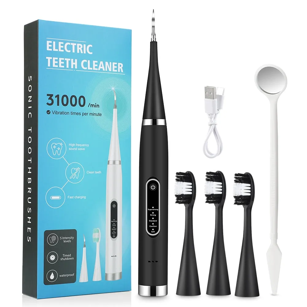 Electric Plaque Cleaner Teeth Whitening Oral Care