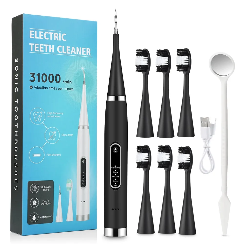 Electric Plaque Cleaner Teeth Whitening Oral Care