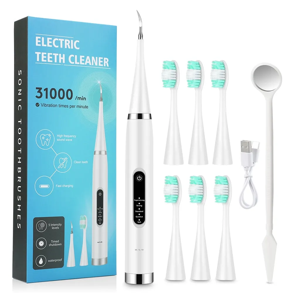 Electric Plaque Cleaner Teeth Whitening Oral Care