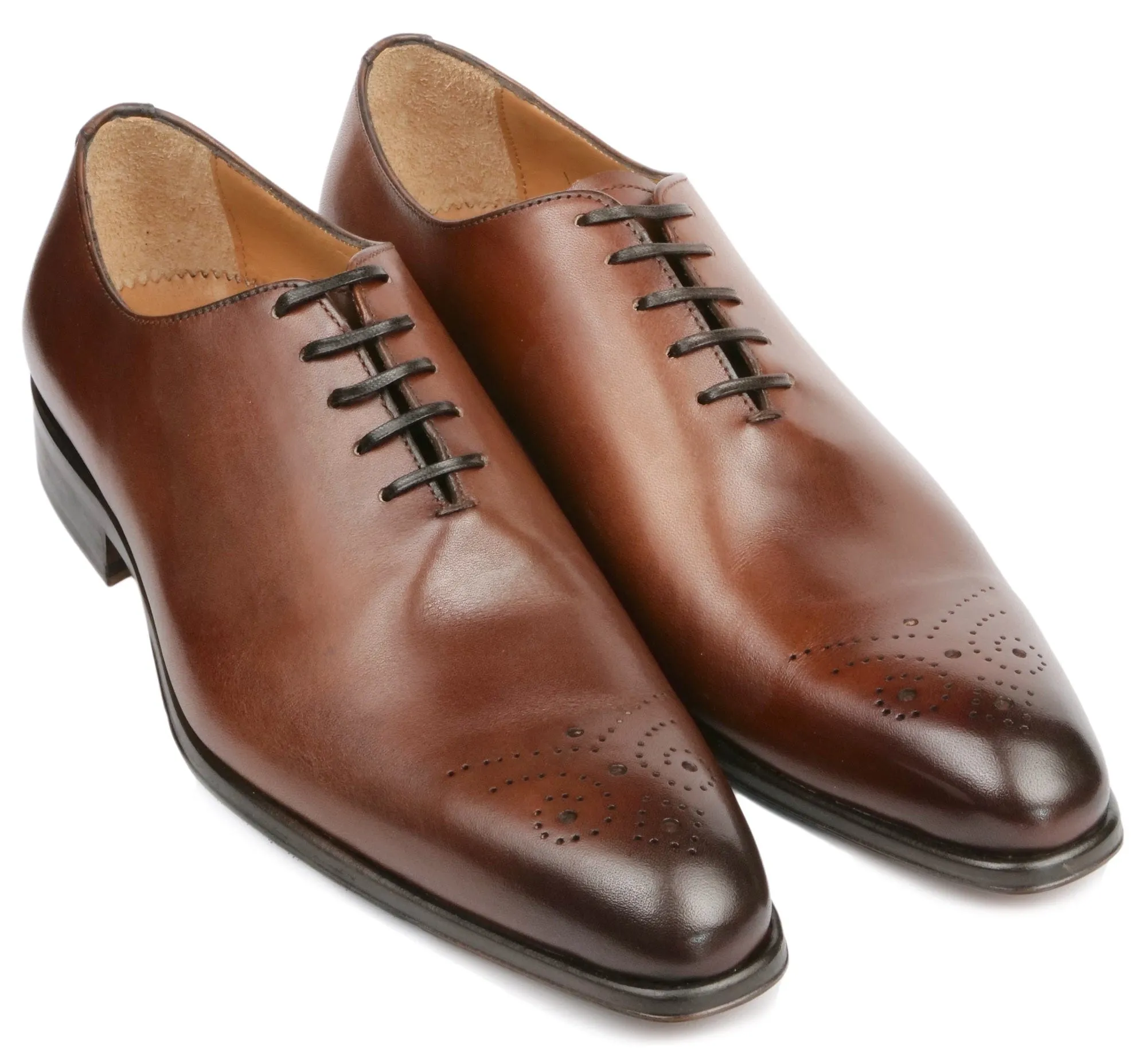 Ellington Wholecut Brogue Tan