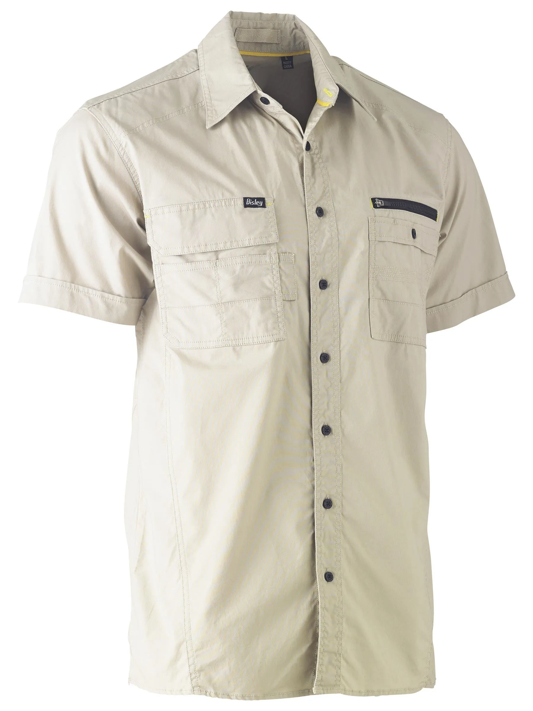 Flex & Move™ Utility Work Shirt - Short Sleeve BS1144