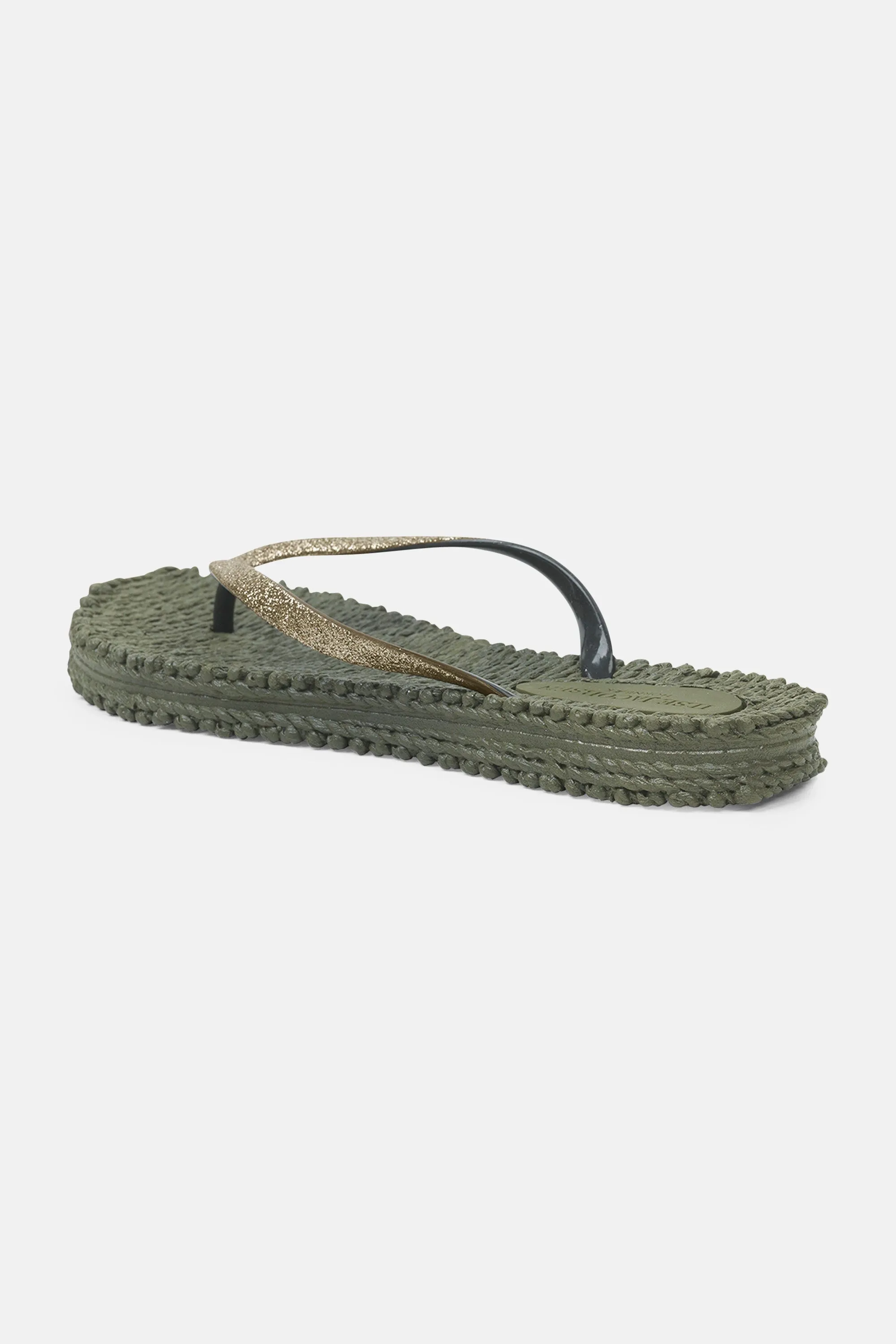 Flip Flop With Glitter - Army