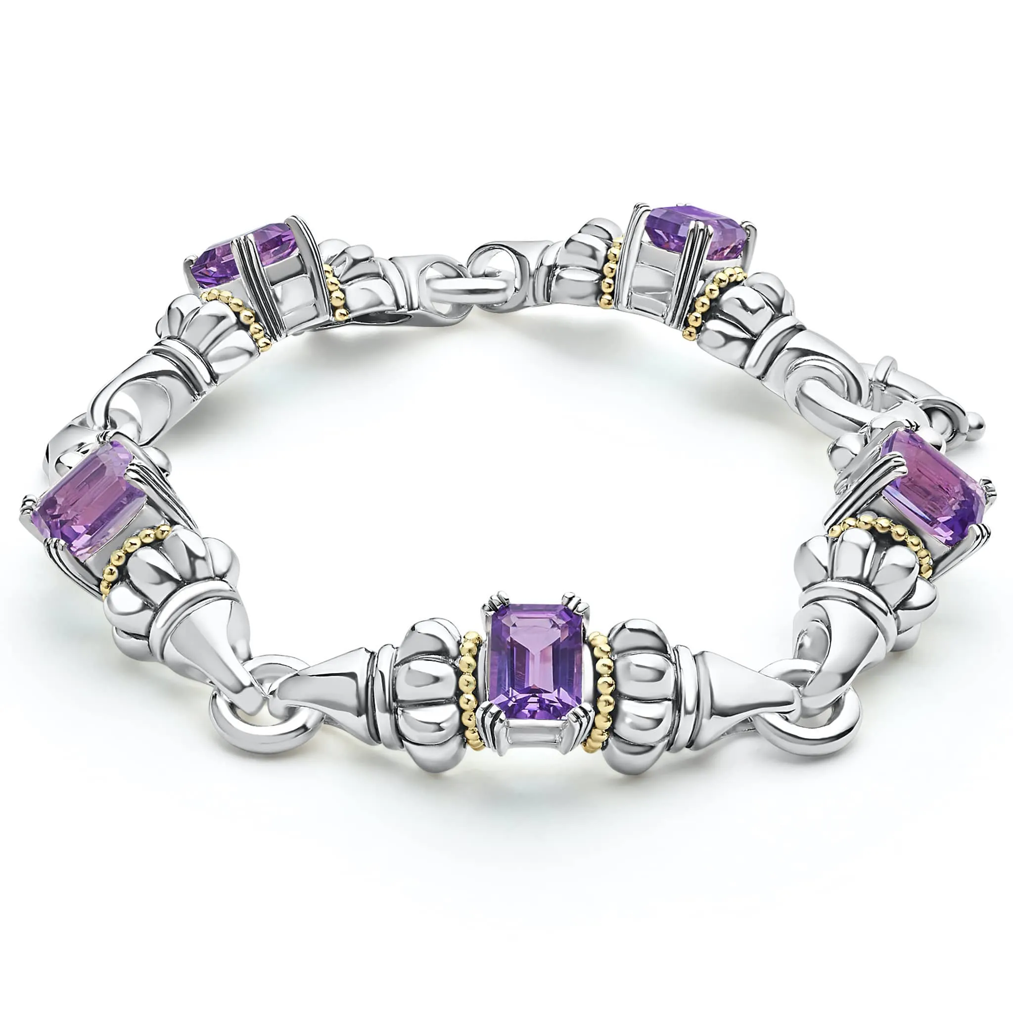 Glacier Classic Amethyst Bracelet