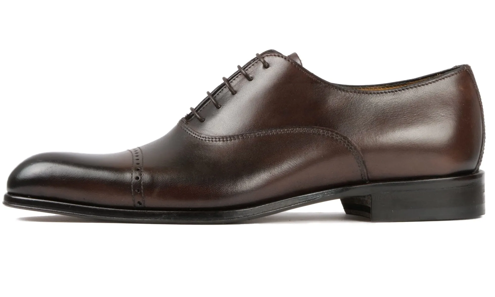 Harrow Cap Toe Oxford Brown