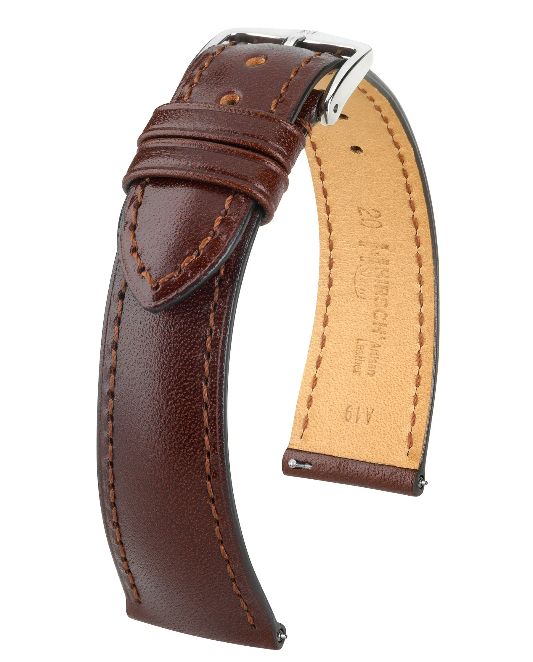 HIRSCH SIENA Artisan Leather Watchband  042 02