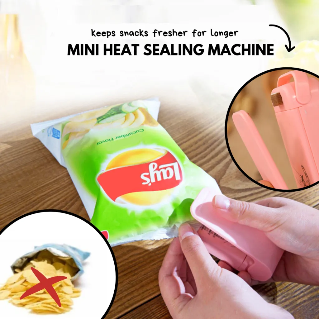 Hold & Press Mini Heat Sealer